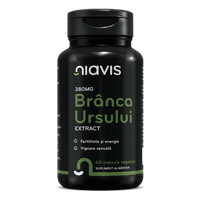 Branca Ursului Extract, 380 mg, 60 capsule, Niavis