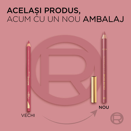 Creion de buze Nuanta 302 Bois de Rose Color Riche, 1.2 g, LOreal 695840