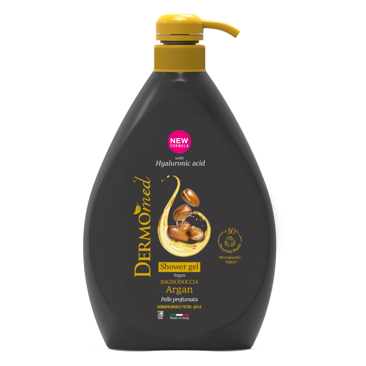 Gel de dus cu ulei de Argan, 1000 ml, DermoMed