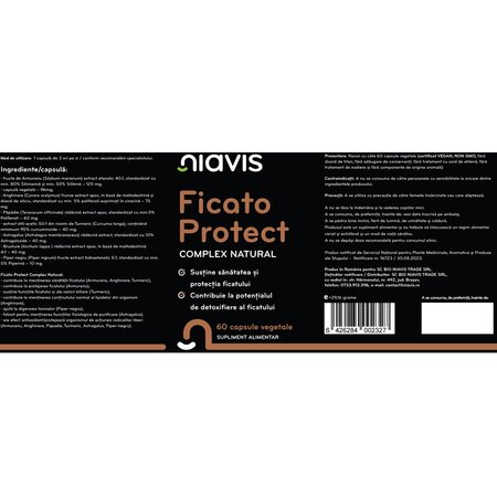 Ficato Protect, 60 capsule, Niavis 601539