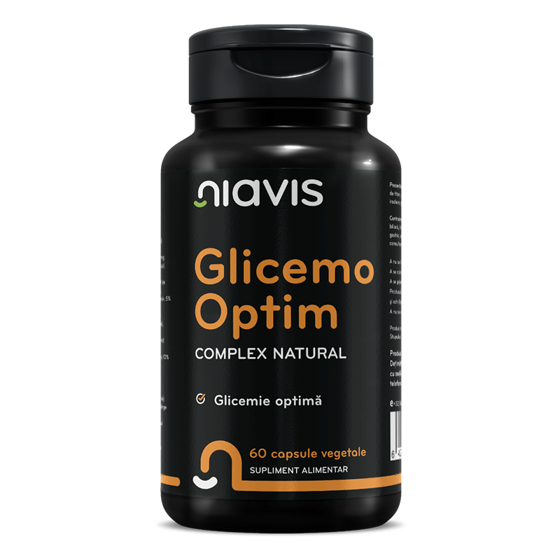 Complex Natural Glicemo Optim, 60 capsule, Niavis