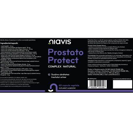 Prostato Protect, 60 capsule, Niavis 601632