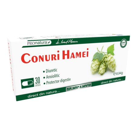 Conuri Hamei, 30 capsule, Pro Natura