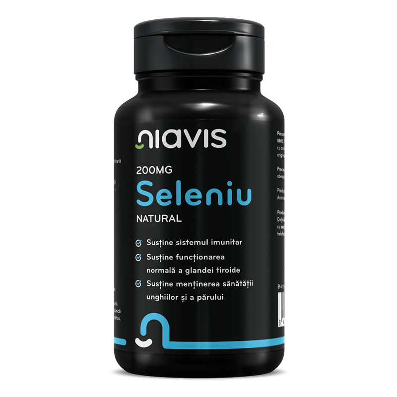 Seleniu Natural, 60 capsule, Niavis