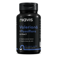 Valeriana + Passiflora Extract, 60 capsule, Niavis
