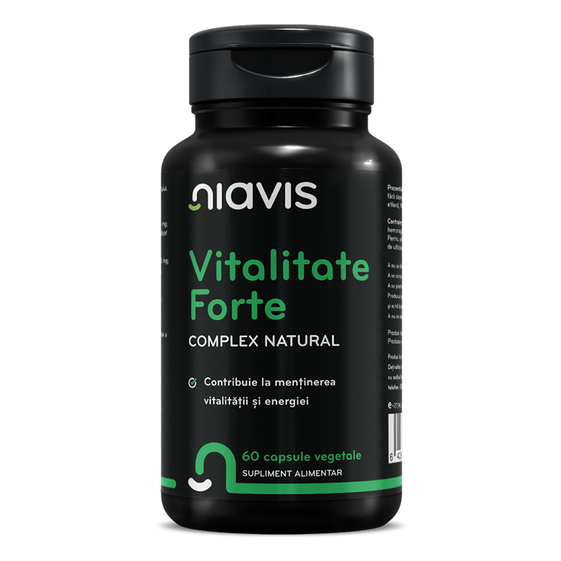 Vitalitate Forte Complex, 60 capsule, Niavis