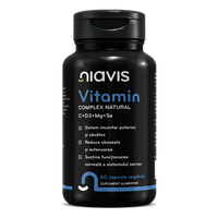 Vitamin Complex Natural, 60 capsule, Niavis