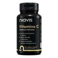 Vitamina C Extract Natural, 60 capsule, Niavis