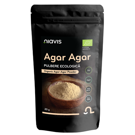 Agar Agar Bio, 20 g, Niavis