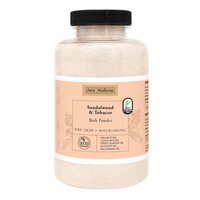 Pudra aromatica de baie Sandalwood & Tobacco, 350 ml, Stara Mydlarnia