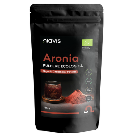 Pulbere Bio de Aronia, 125 g, Niavis