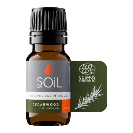 Ulei Esential Cedru Pur 100% Organic, 10 ml, SOiL 