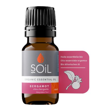 Ulei Esential Bergamota Pur 100% Organic, 10 ml, SOiL 