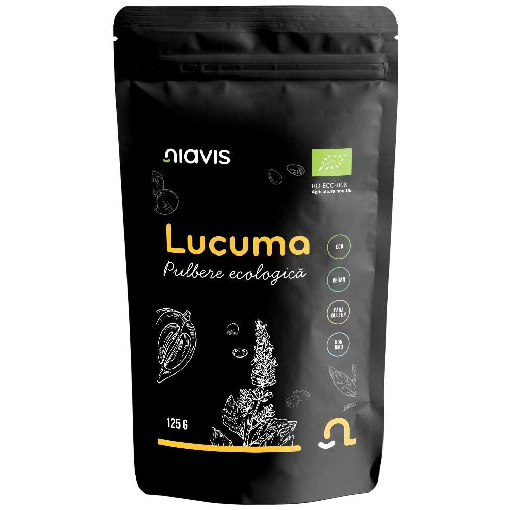 Pulbere Bio de Lucuma, 125 g, Niavis