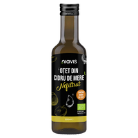 Otet Bio din cidru de mere nefiltrat, 250 ml, Niavis
