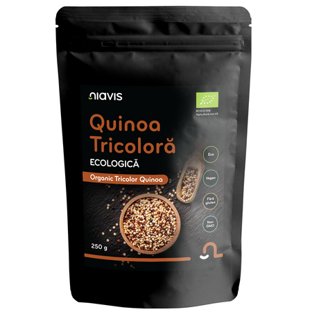 Quinoa Bio Tricolora, 250 g, Niavis