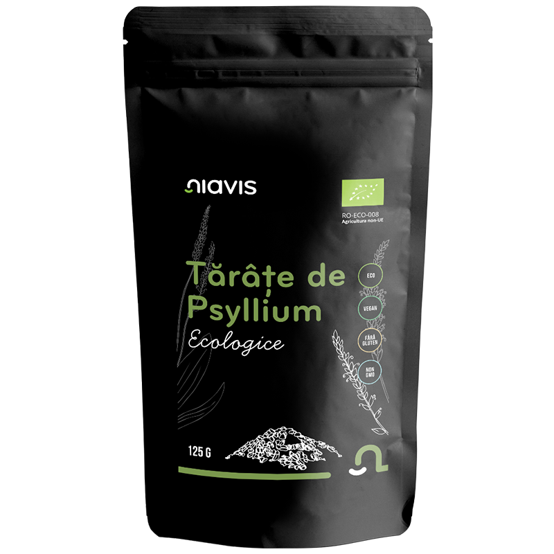 Tarate Bio de Psyllium, 125 g, Niavis