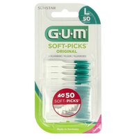 Periute interdentare Soft Picks Original, Large, 50 bucati, Sunstar Gum