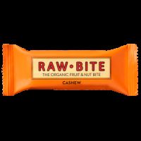 Baton fara gluten, fara zahar, cashew - caju, bio, 50 g, Raw Bite