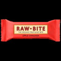 Baton fara gluten, fara zahar, apple cinnamon - mar cu scortisoara, bio, 50 g, Raw Bite