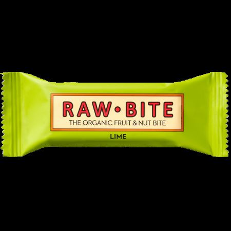 Baton ecologic din fructe, nuci si lamaie condimentata, 50 g, Raw Bite