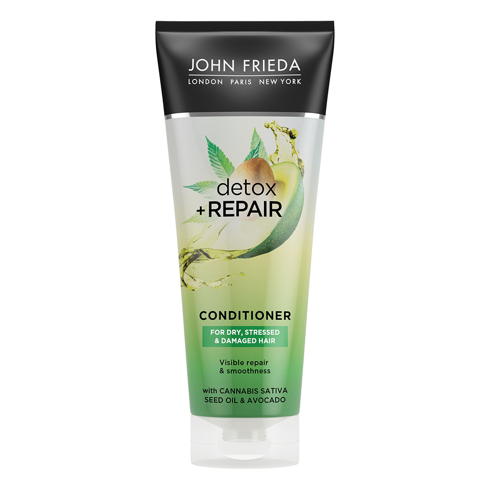 Balsam reparator pentru par deteriorat Detox+Repair, 250 ml, John Frieda