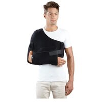 Orteza cu prindere velcro pentru imobilizarea umarului Antar, XXXL, 1 bucata, Biogenetix