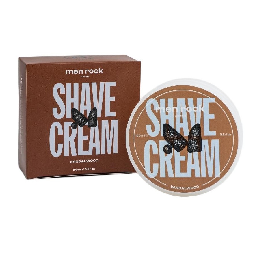 Crema de ras Sandalwood, 100 g, Men Rock