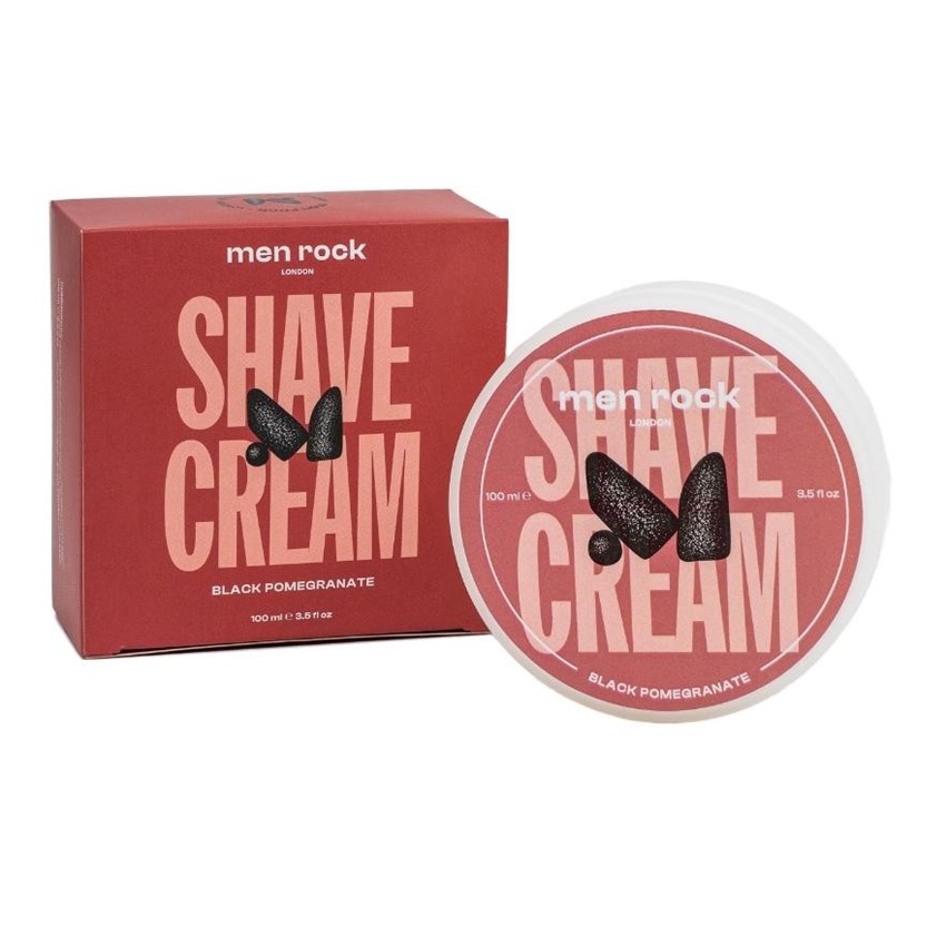 Crema de ras Black Pomegranate, 100 g, Men Rock