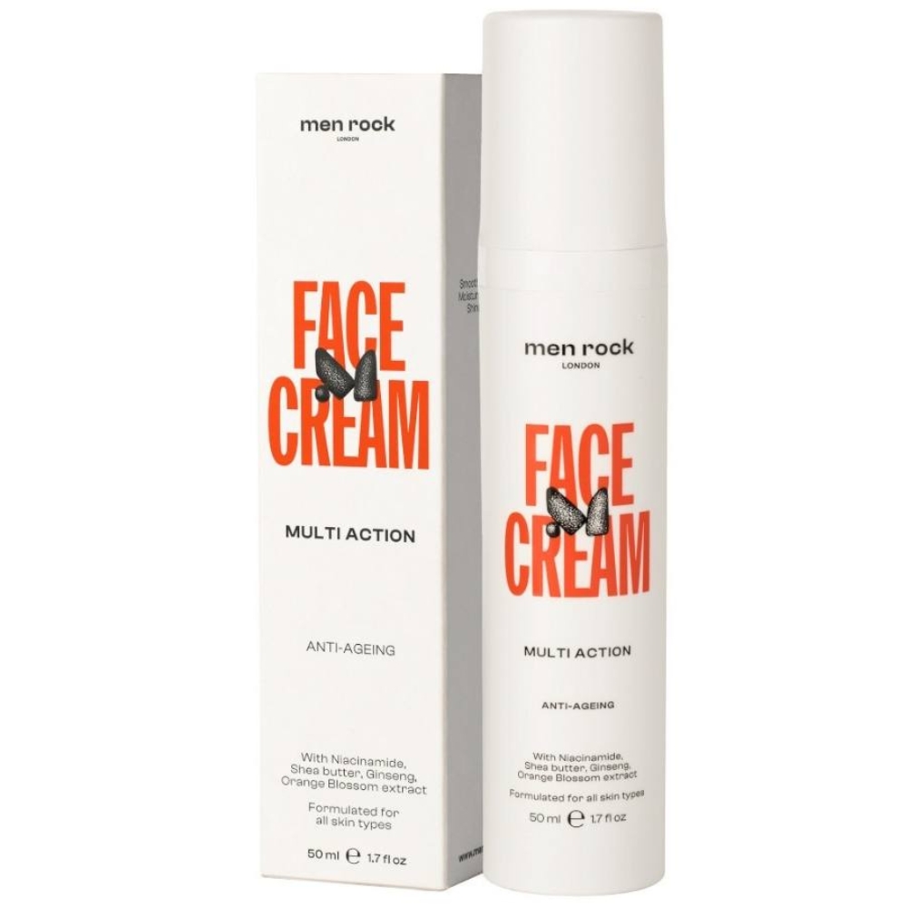 Crema antirid de fata Multi Action, 50 ml, Men Rock