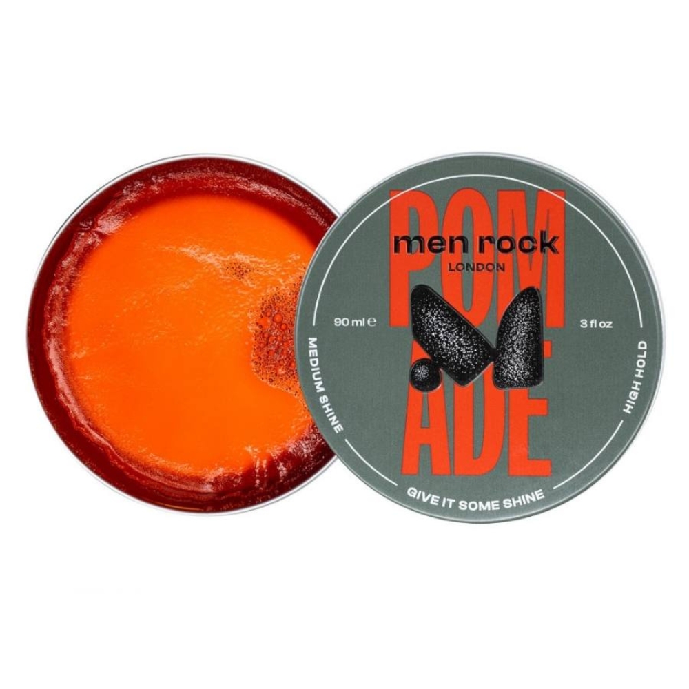 Pomada cu fixare puternica si luciu mediu, 90 ml, Men Rock