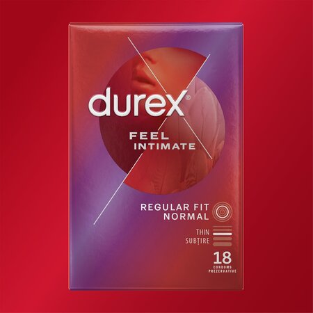 Prezervative Feel Intimate, 18 bucati, Durex 606671