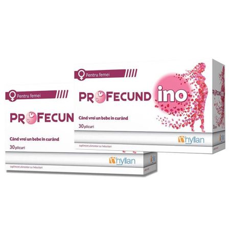 Pachet Profecund INO, 30 + 30 plicuri, Hyllan