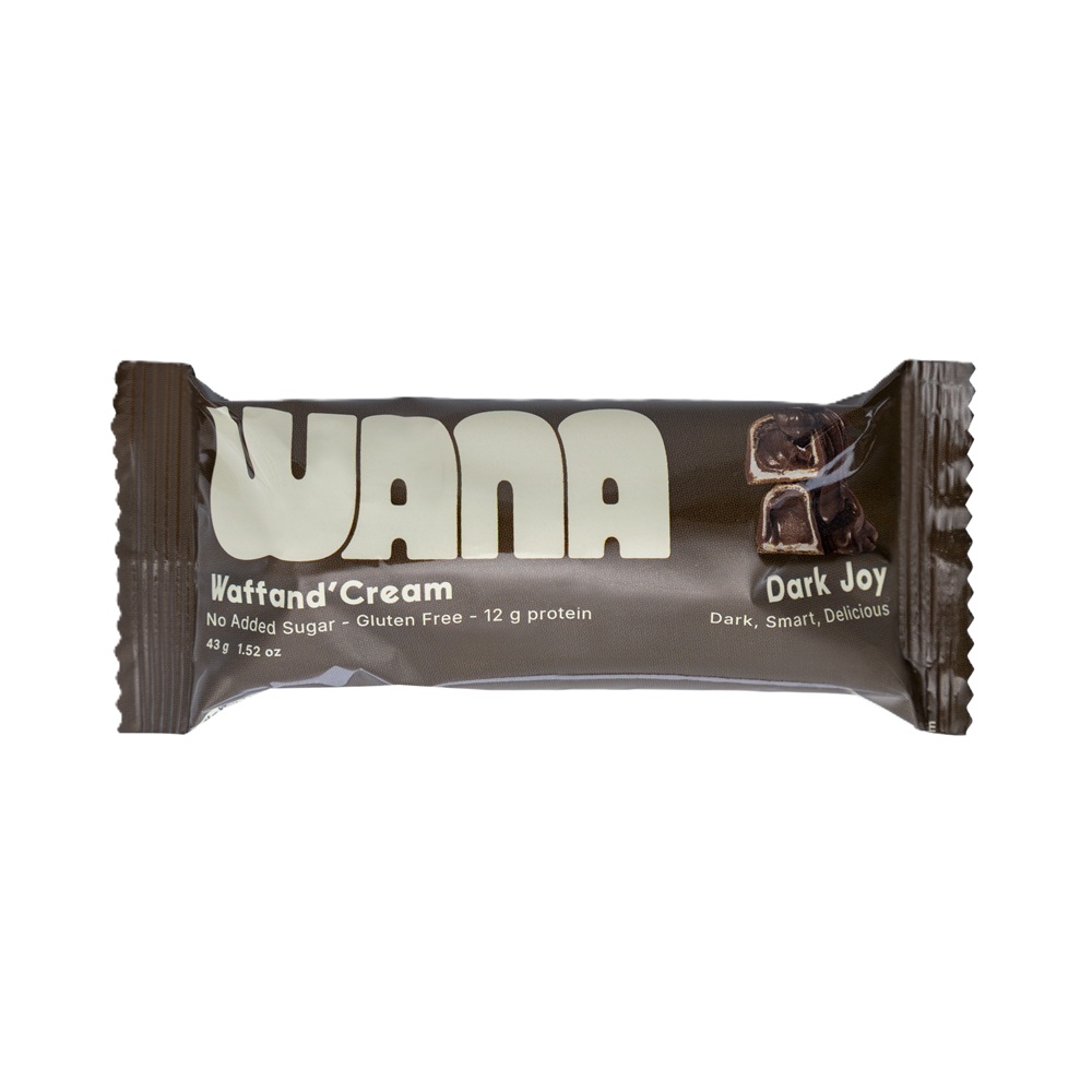 Napolitana proteica Dark Joy, 43 g, Wana