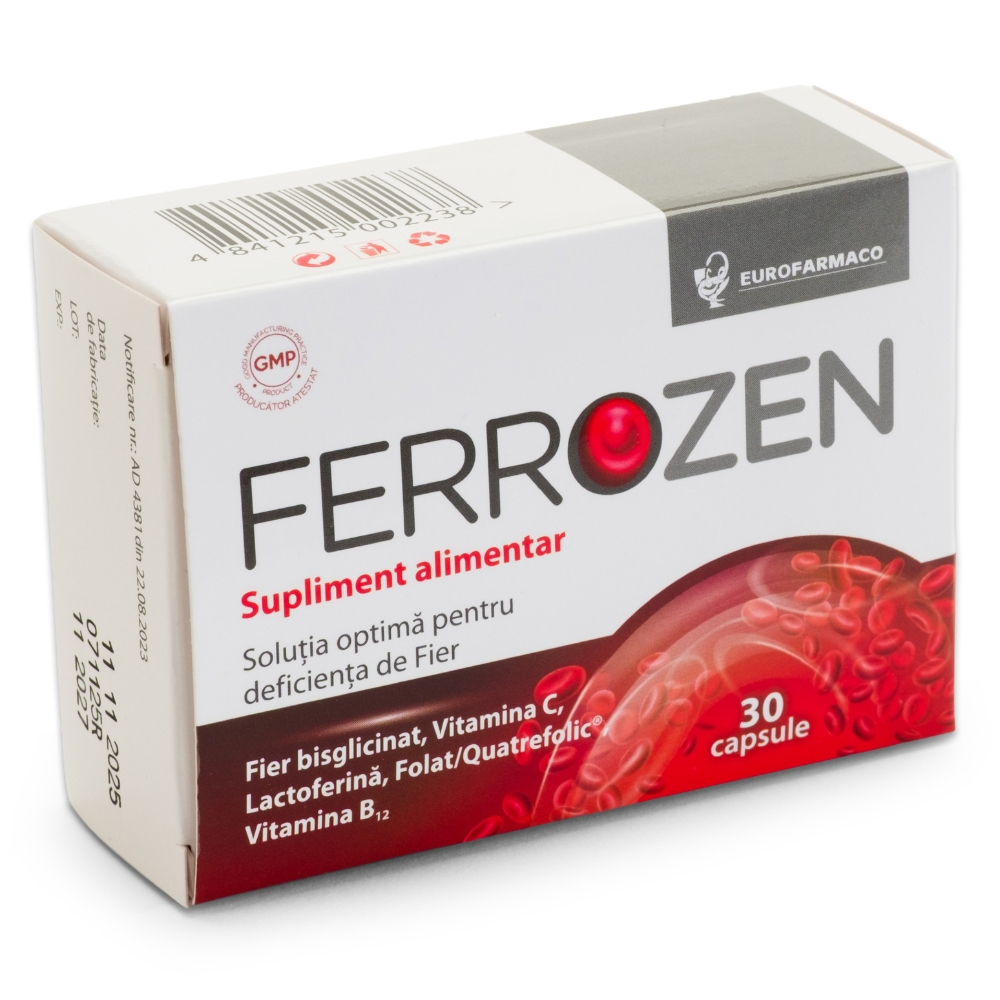 Ferrozen, 30 capsule, Eurofarmaco