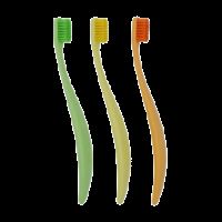 Periuta de dinti Trio Colored, 3 bucati, Promis