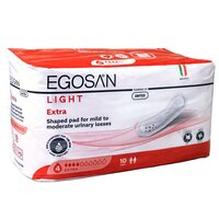 Absorbante pentru incontinenta urinara 4 picaturi Light Extra, 10 bucati, Egosan
