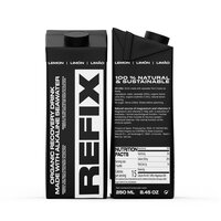Bautura organica pentru refacere cu aroma de lamaie, 250 ml, Refix