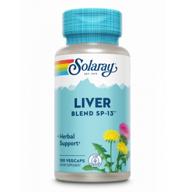 Liver Blend Solaray, 100 capsule, Secom