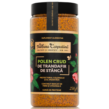 Polen crud trandafir de stanca, 250 g, Albina Carpatina