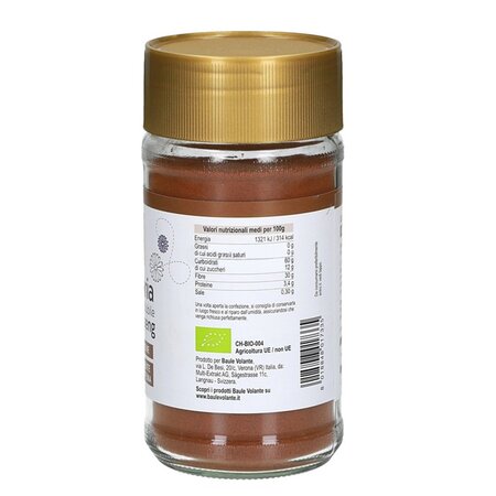 Cicoare Bio solubila cu ginseng, 100 g, Baule Volante 610282