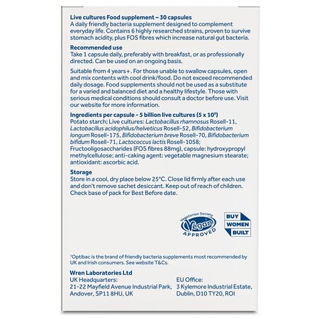 Probiotic Everyday, 30 capsule, Optibac 665855