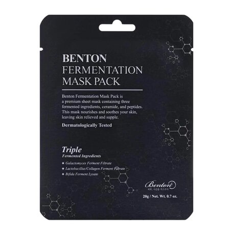 Masca de fata hranitoare Fermentation, 20 g, Benton 637246