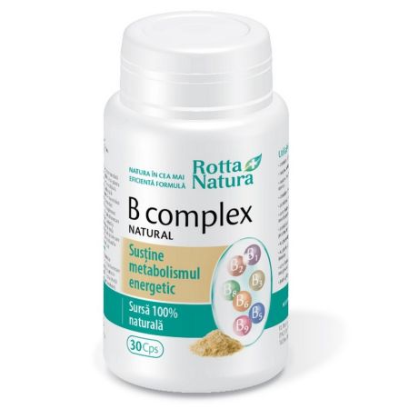 B Complex natural, 30 capsule, Rotta Natura