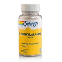 L-Phenylalanine Solaray, 500 mg, 60 capsule, Secom