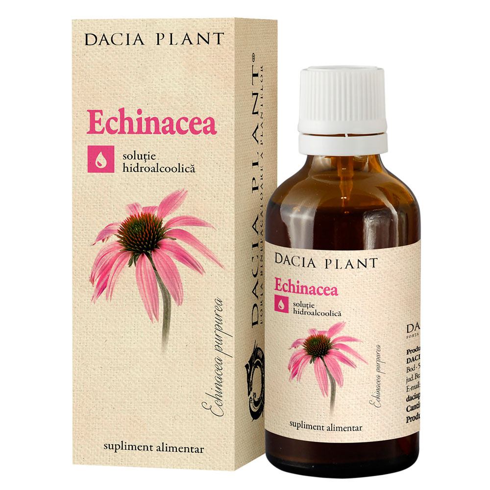 Tinctura de Echinacea, 50ml, Dacia Plant