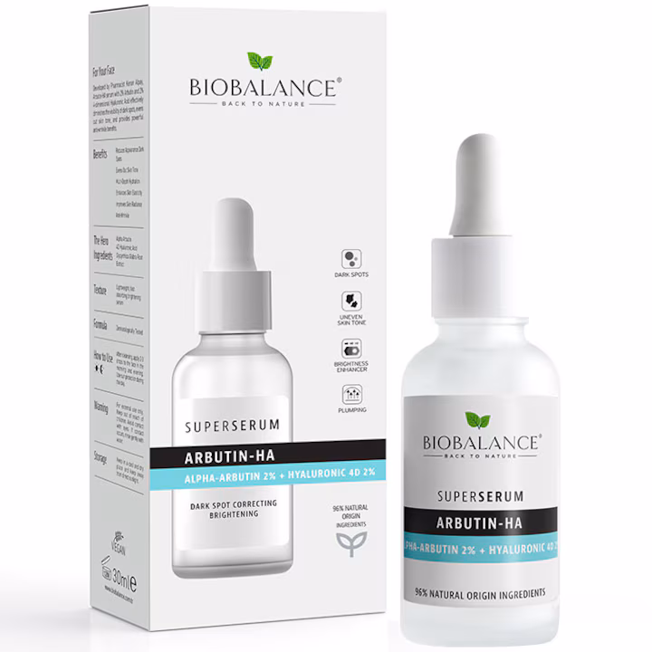 Ser pentru fata impotriva petelor pigmentare Super Serum, 30 ml, Bio Balance