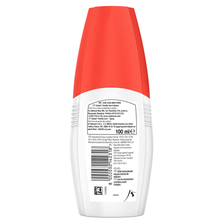 Lotiune spray impotriva tantarilor Family Care, 100 ml, Autan 606541