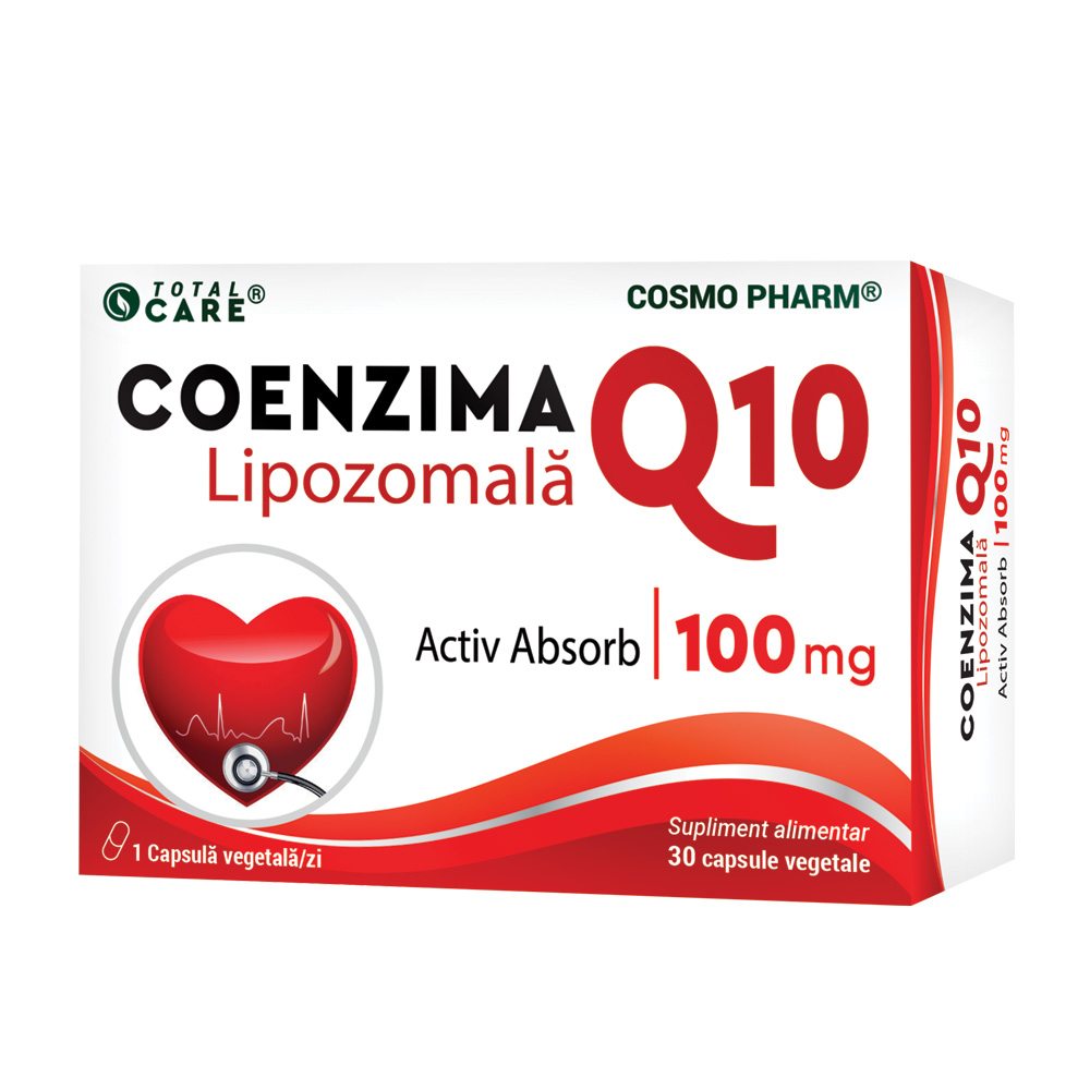 Coenzima Q10 lipozomala, 30 capsule, Cosmopharm