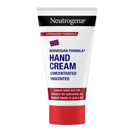 Crema de maini concentrata fara parfum, 75 ml, Neutrogena